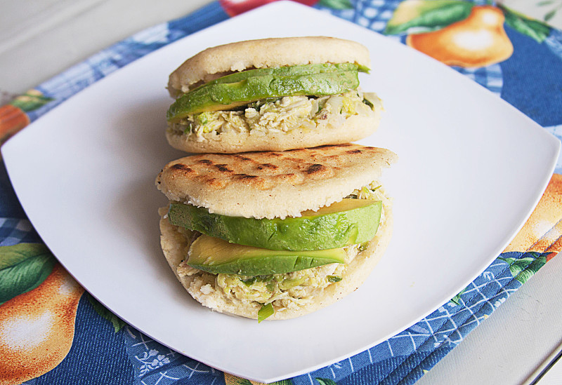 委内瑞拉Arepas，特写