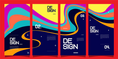 Vector banner background and social media post des