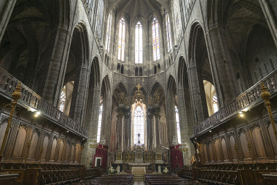 Narbonne(法国)，大教堂内部