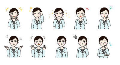 白大褂女医生，卫生保健工作者，科学家