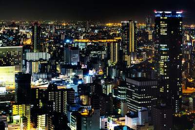 日本大阪夜景