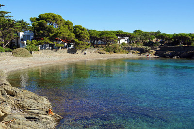 西班牙地中海宁静的海湾