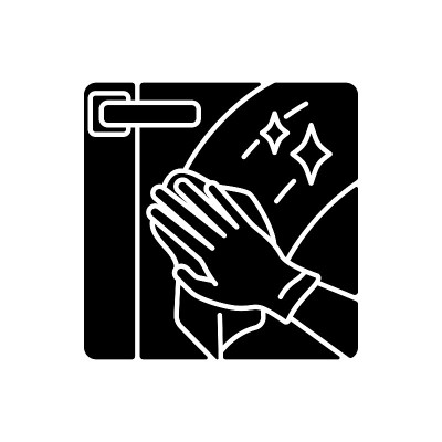 Windows清洗黑色字形图标