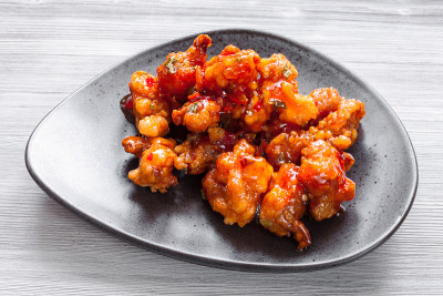 泡菜麻辣炸鸡