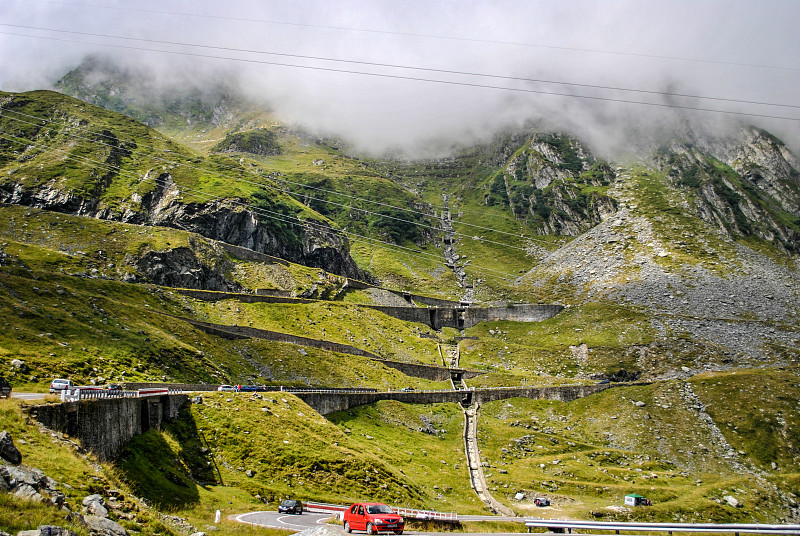 著名的山道——罗马尼亚的transagaras