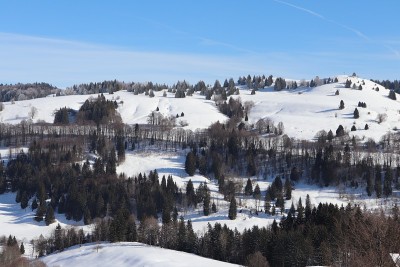 山-雪下的山- BAUGES山- SAVOIE