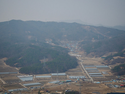 3月韩国清州乡村景观