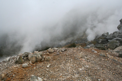 箱根的火山气体