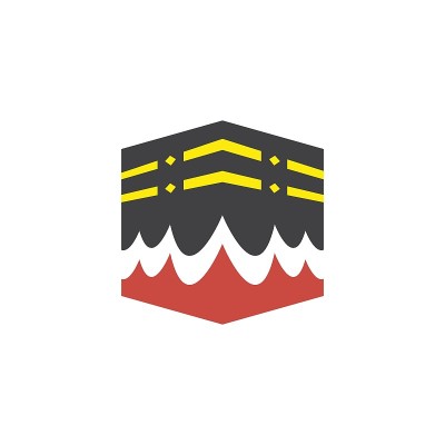 克尔白矢量图标插图设计