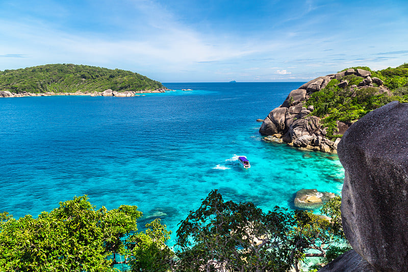 美丽，热带海滩，斯米兰群岛，安达曼海