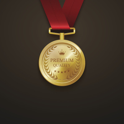 金牌溢价quality.vector