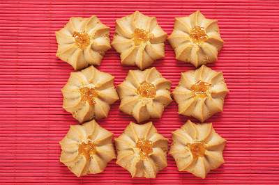 松脆的饼干