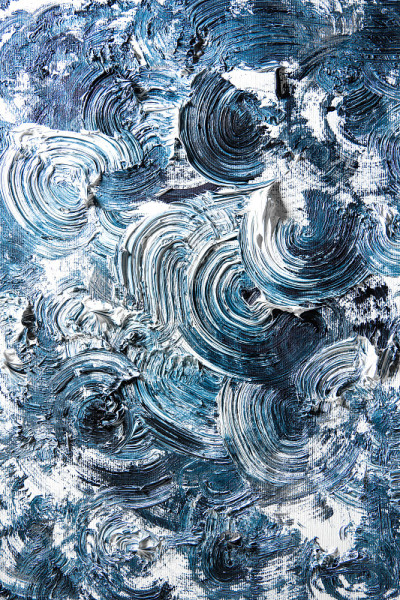 奶油纹理绘画在无缝的背景，抽象的艺术品