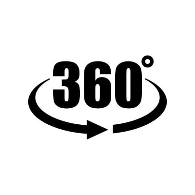 360度全旋转视图图标