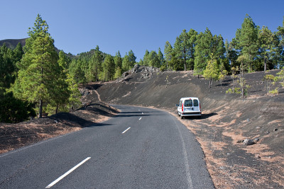 拉帕尔马火山景观公路