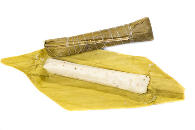 椰味白玉米面包-以玉米面团为原料的土产食品