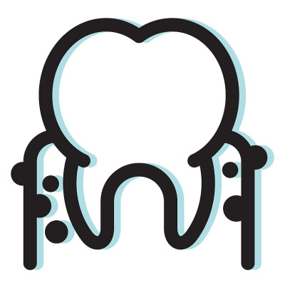 Gum Infection - Dental Care Icon