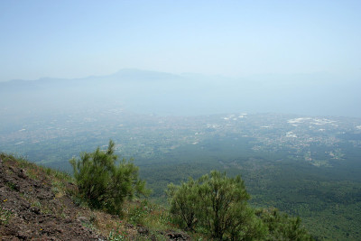 庞培从维苏威火山