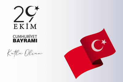 29日土耳其共和国日，Ekim Cumhuriyet Bayrami kutlu olsun。10月