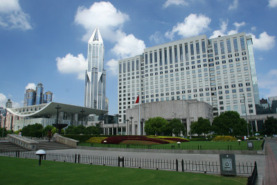 中国上海人民广场