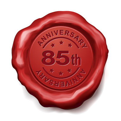 85周年红蜡印章