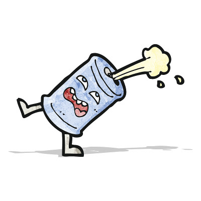 卡通汽水罐