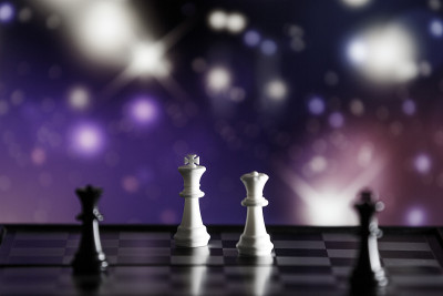 象棋战略概念是在鲜明的背景下形成的