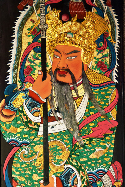 古董中国画双扇门4