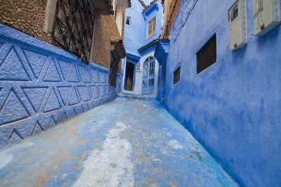 探索Chefchaouen、摩洛哥
