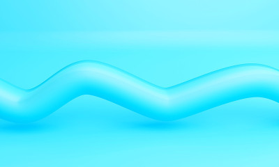 蓝线3DCG背景图像