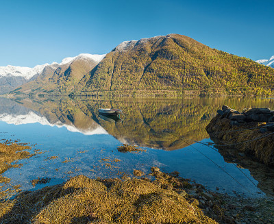 挪威峡湾景观