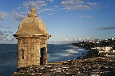Castillo San Felipe del Morro 'El Morro' 在圣胡安波多黎各
