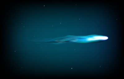 燃烧的小行星