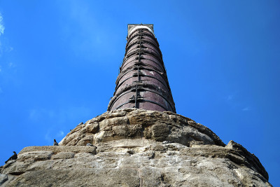 历史建筑Sultanahmet和Cemberlitas的街道