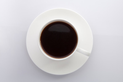 咖啡杯俯视图