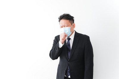 商人在身体状况上感到焦虑