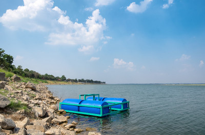 Pa Sak Jolasid大坝的风景