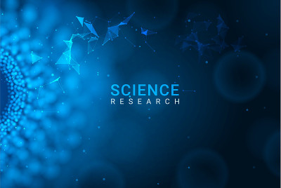 临床医学研究背景。摘要临床生物学蓝色科技旗帜