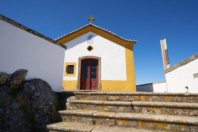 Penha圣母修道院在Serra de Sao Mamede山，葡萄牙卡斯特罗de Vide