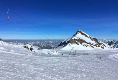 瑞士3000号冰川滑雪场