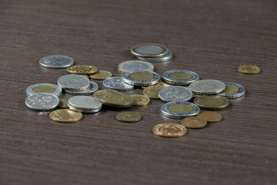 金属铸币货币货币