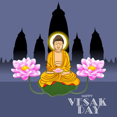 卫塞节快乐