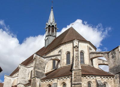 Chablis。Eglise-collégiale事实。尤,France