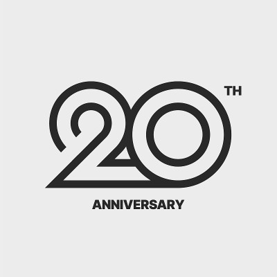 20周年纪念标志被隔离为庆祝活动。