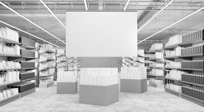 挂旗产品推广展示盒
