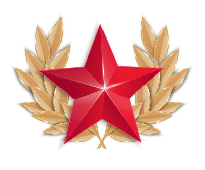 红星。图标
