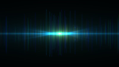 声波。数字示波器和图形均衡器