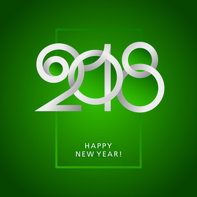 新的2018年贺词