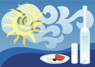希腊的夏天