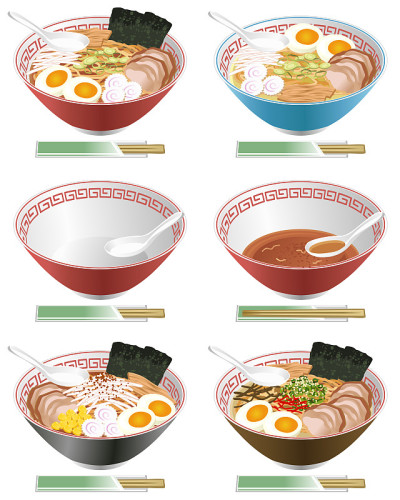 各种拉面donburi